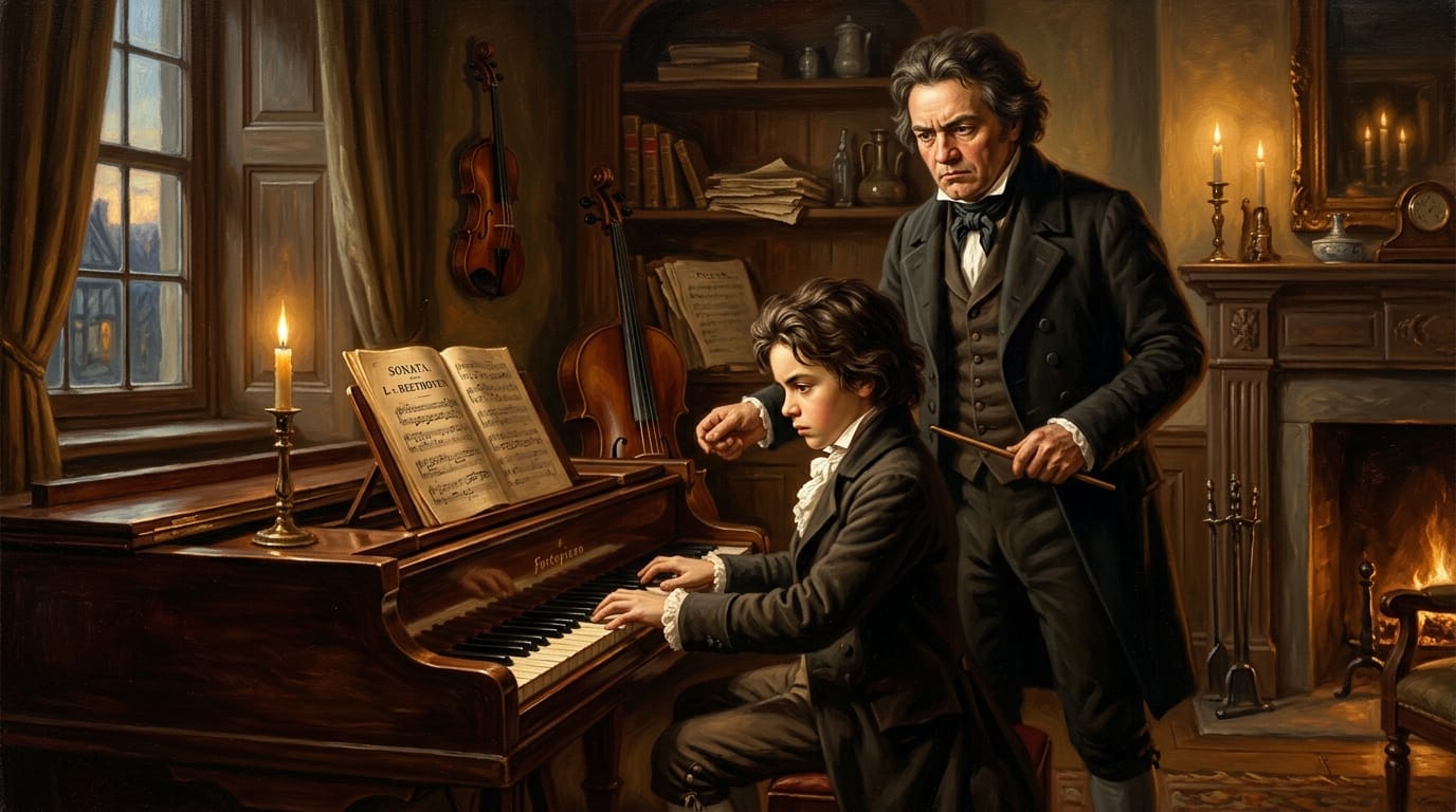 A Prodigy Under a Harsh Hand