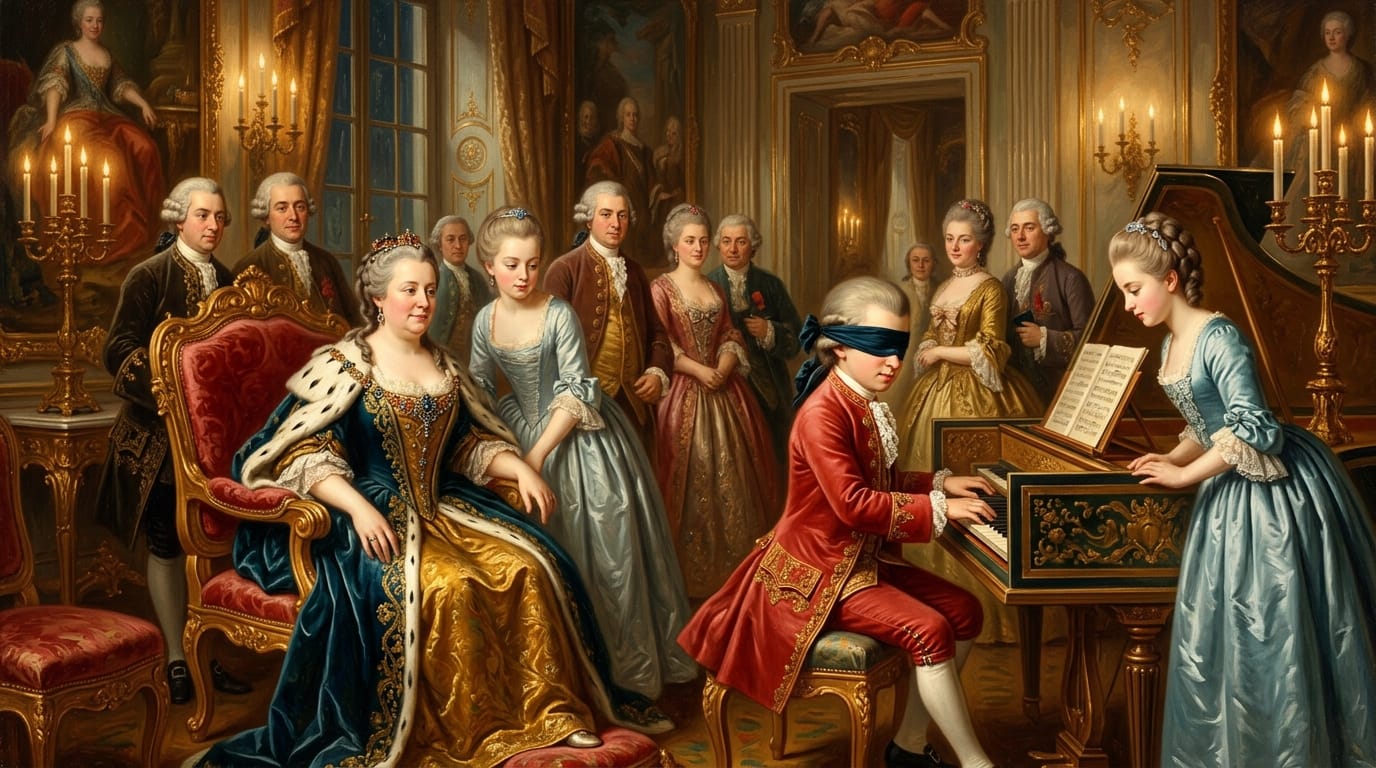 A Child Prodigy on Display